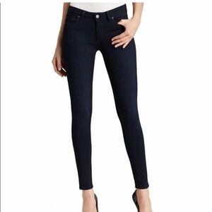 PAIGE Dark Blue Skinny Jeans